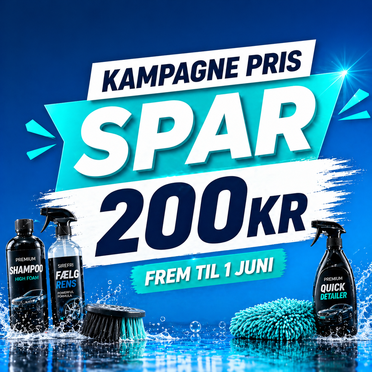 KAMPAGNE PAKKE! SPAR 200KR